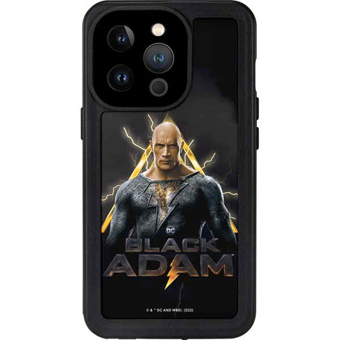 DC Comics Black Adam Movie Art Charcater iPhone 15 Pro Waterproof Case